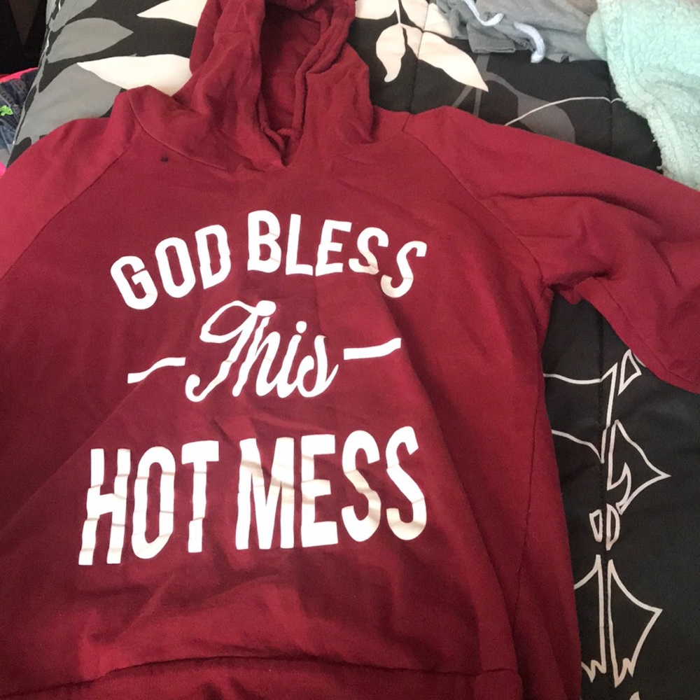 Bless this hot mess hoodie